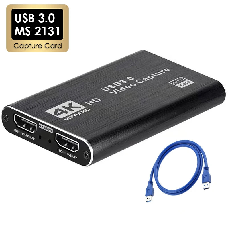 4K USB 3.0 HDMI Video Capture Card