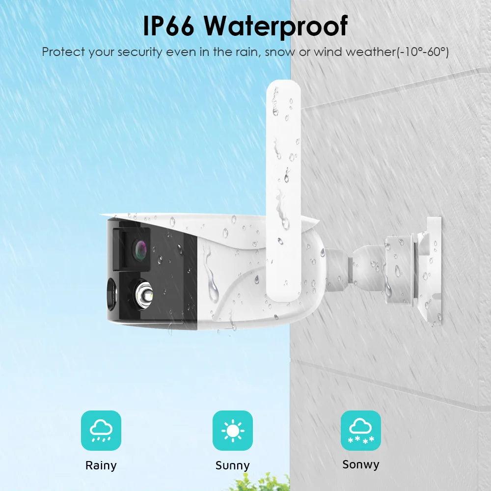 4K 180° Wifi IP Security Surveillance