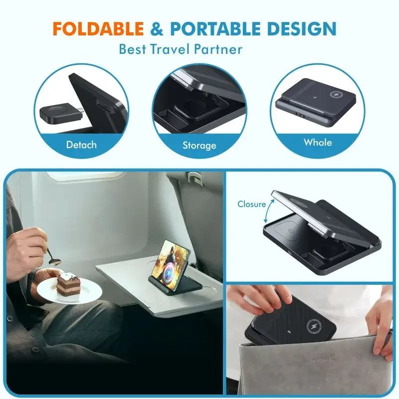 3-in-1 Wireless Charging Dock Station