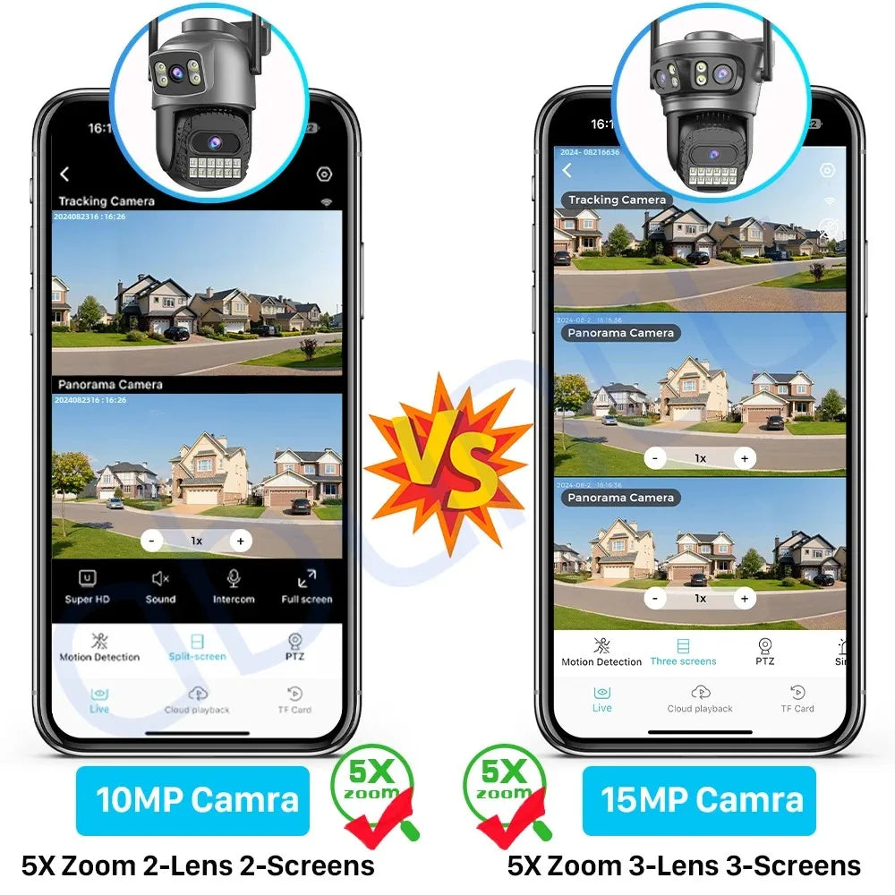 5G WiFi AI Surveillance Camera