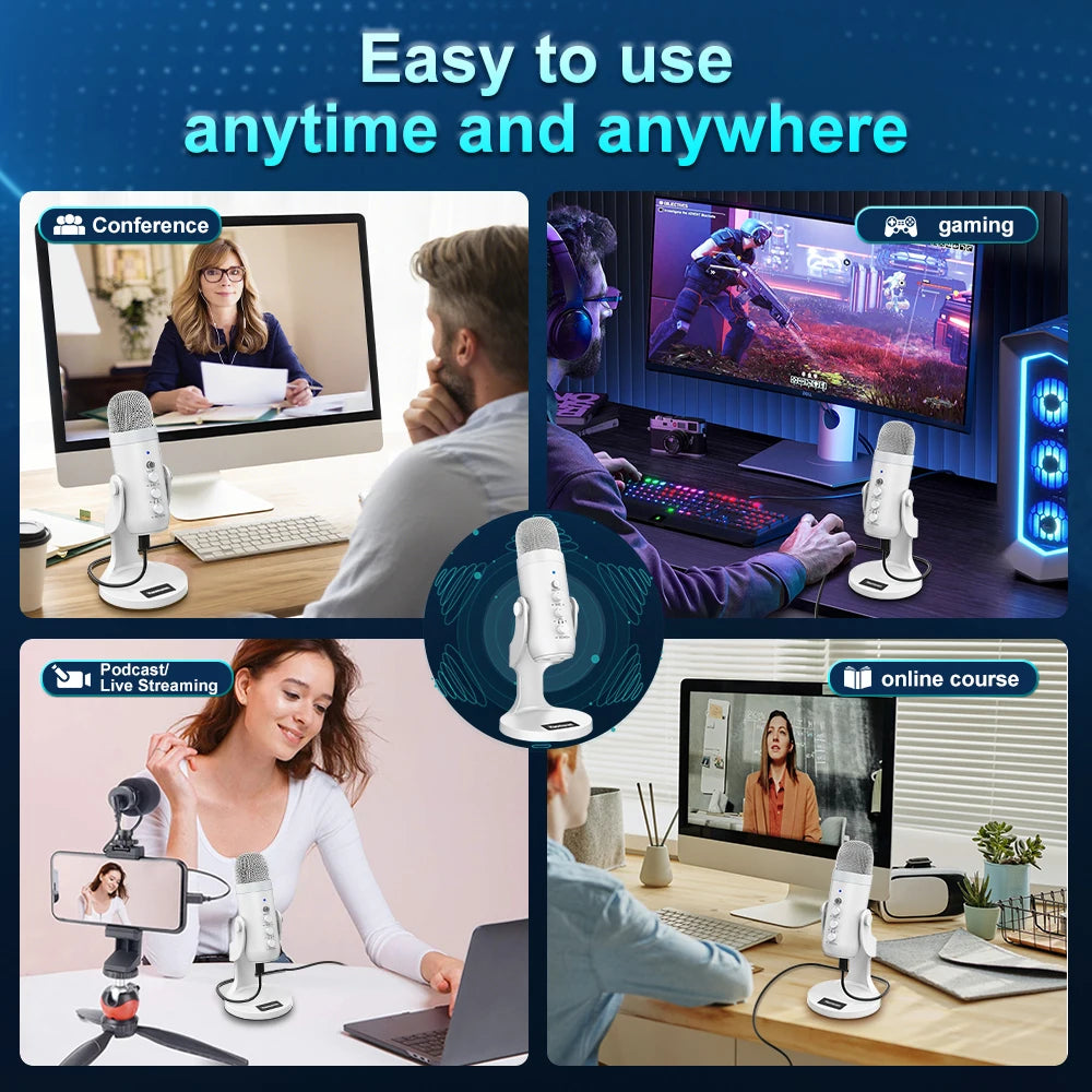 USB Condenser Studio Microphone