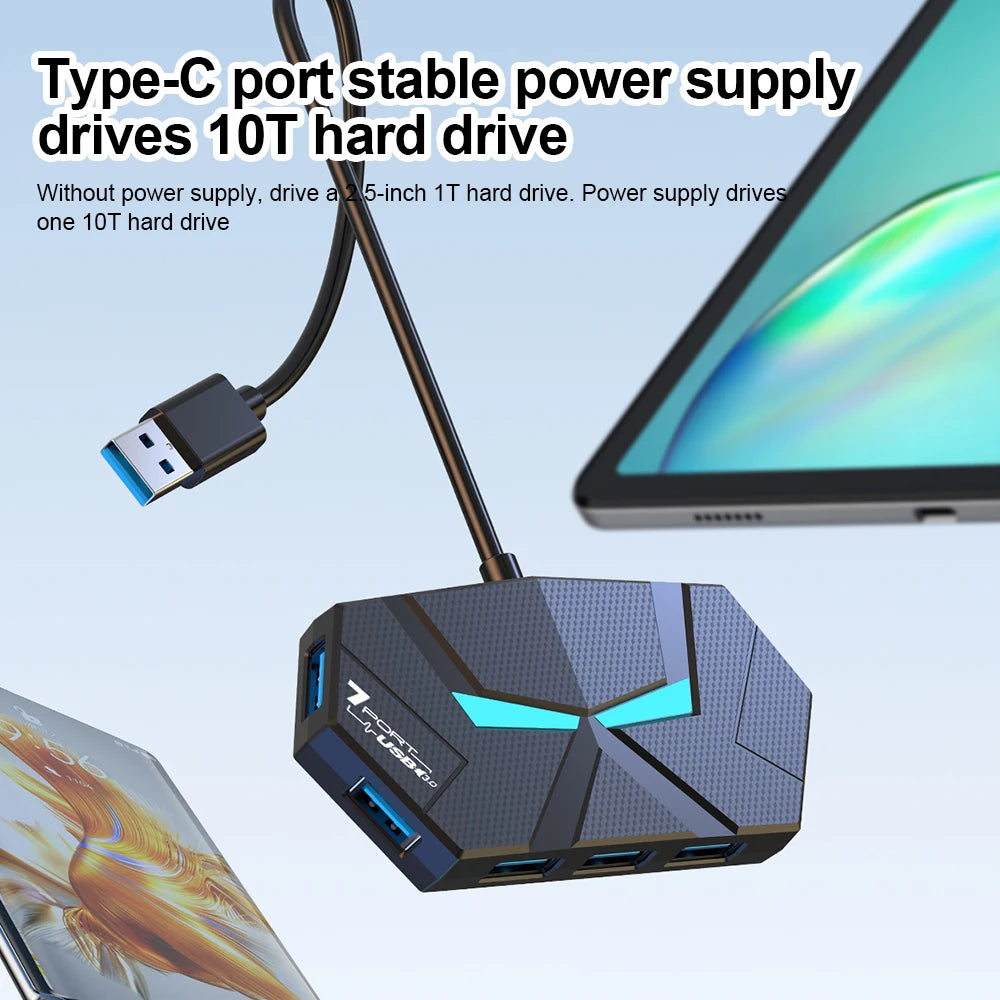 7-Port USB 3.0 Docking Station