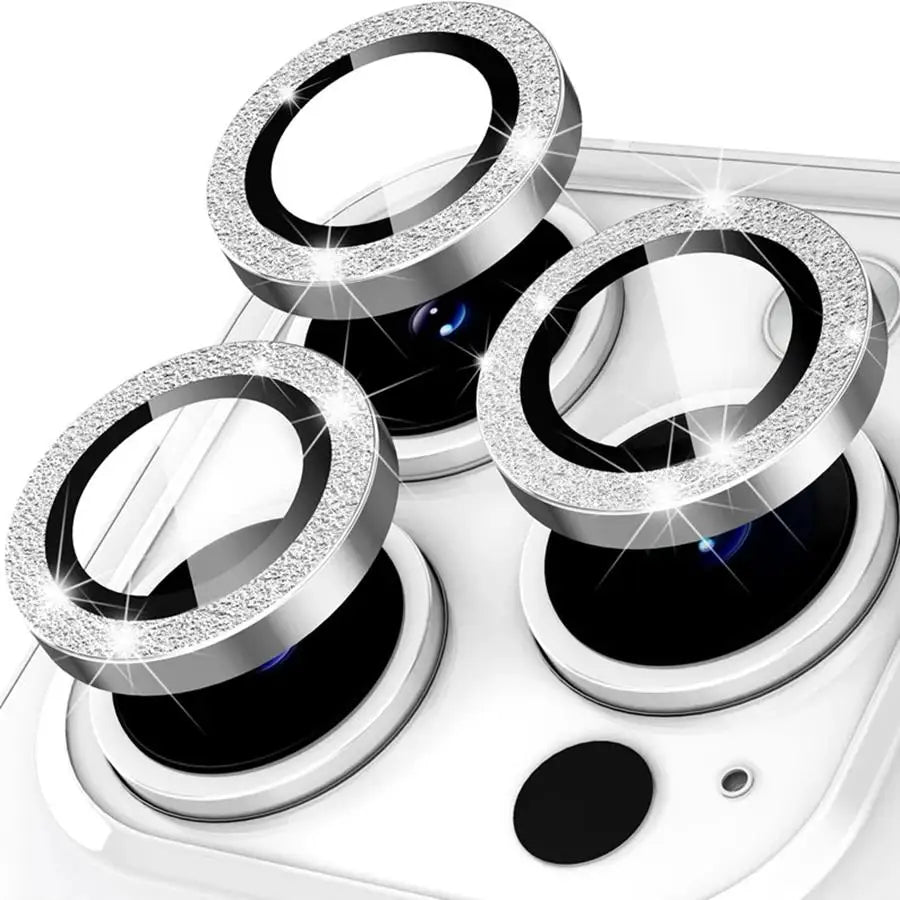 Glitter Diamond Camera Lens Protector Cap for iPhone 16