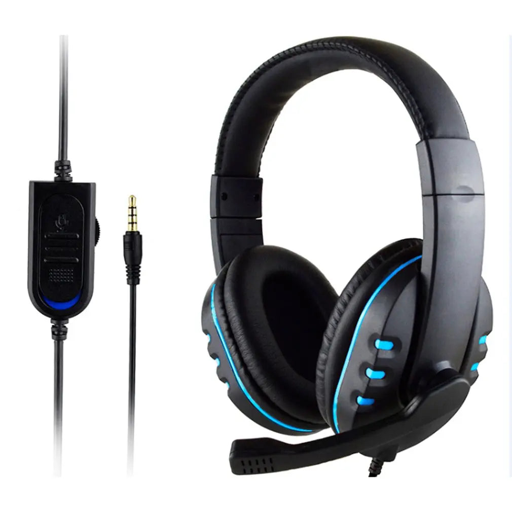 Wired 3.5mm Gaming Headset PS4 Play Station