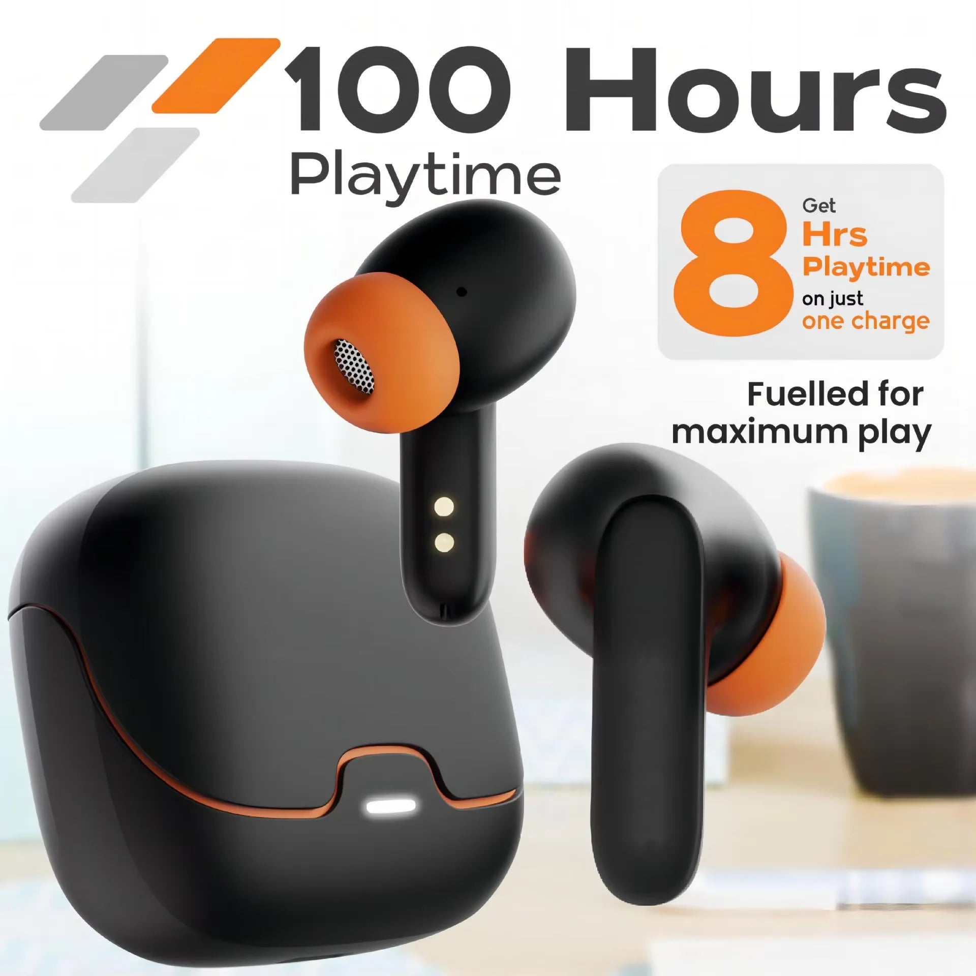 5.4'' Bluetooth Ultra-Low Latency ENC Earbuds