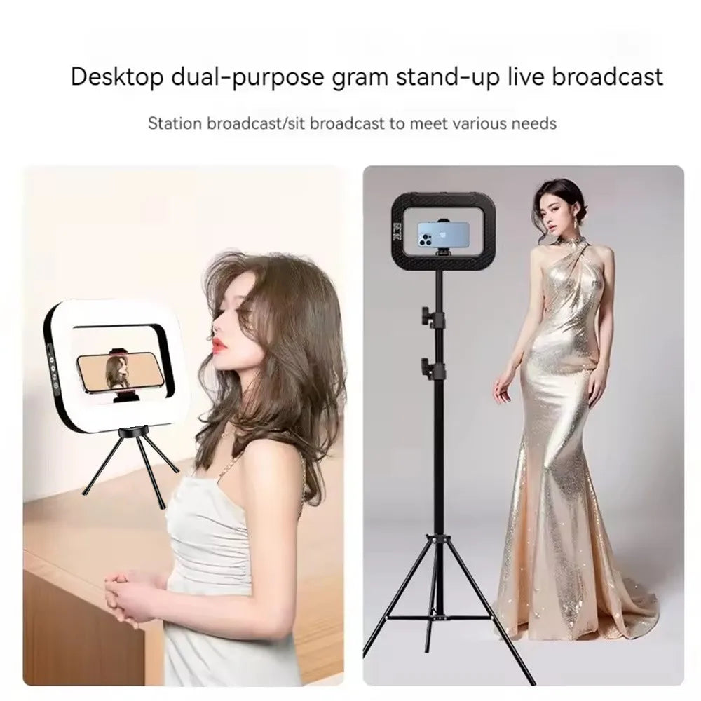 Portable LED Selfie Lamp for Live Broadcast