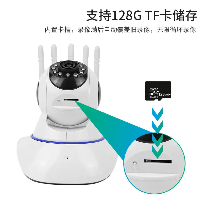 080P Pan/Tilt Indoor Security Camera