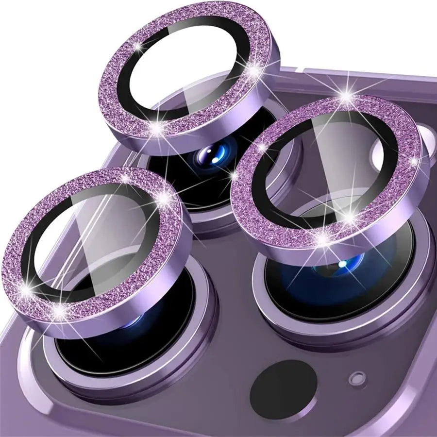 Glitter Diamond Camera Lens Protector Cap for iPhone 16