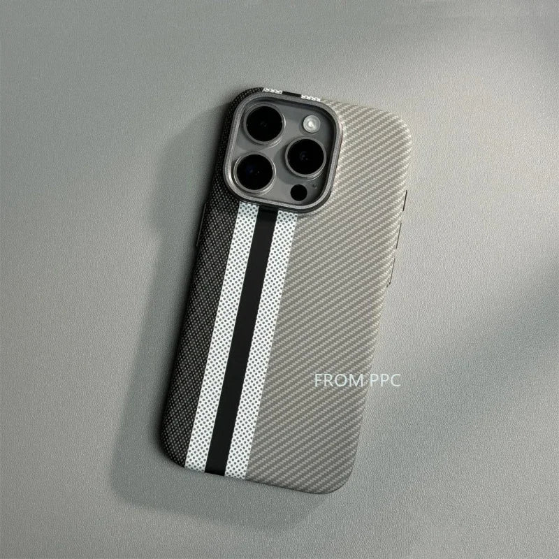 Carbon Fiber Magnetic iPhone Case