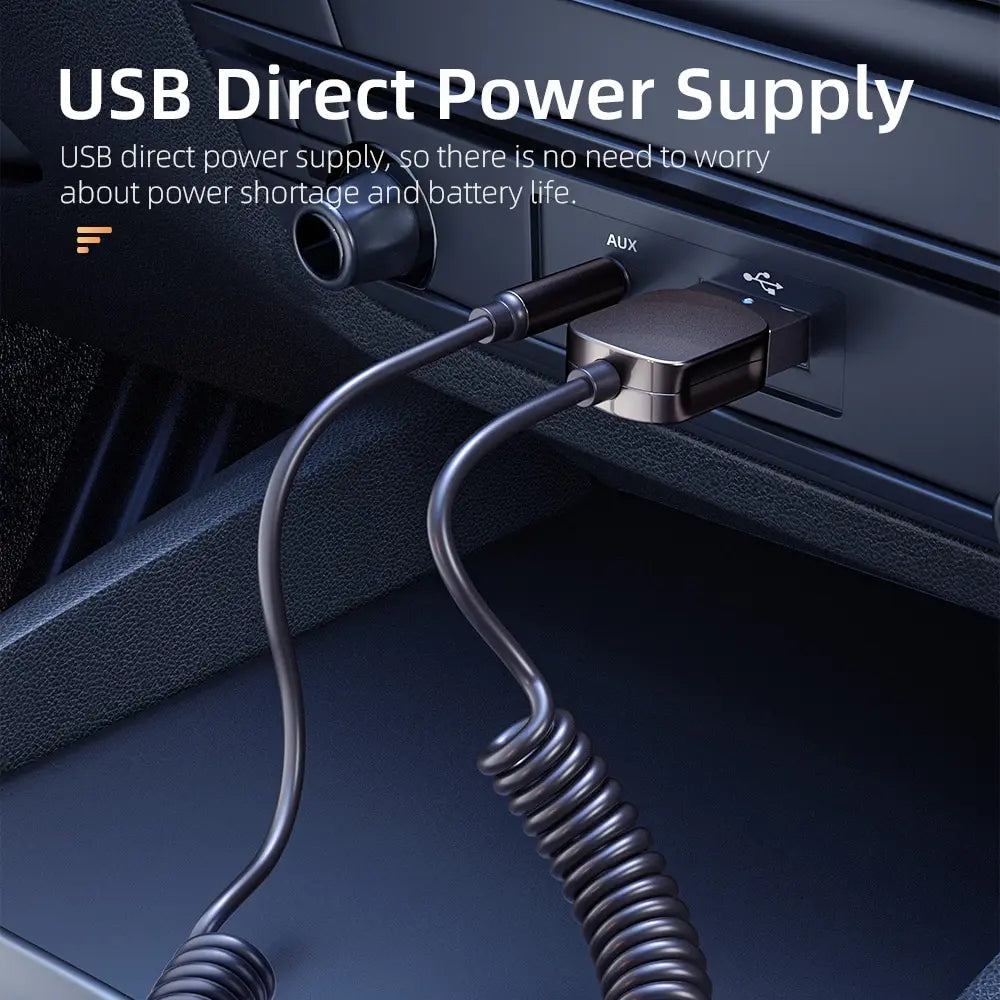 Bluetooth 5.0 Car Aux Adapter