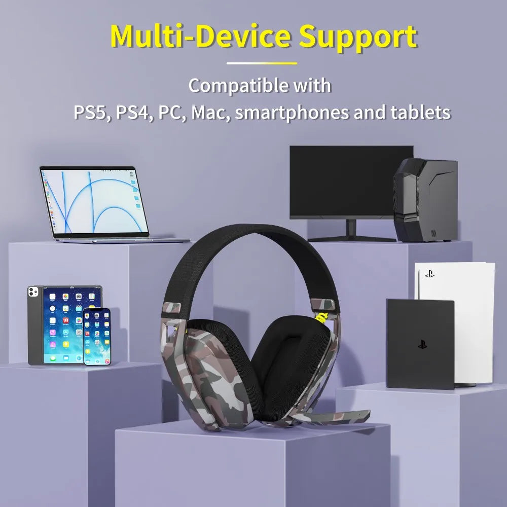 2.4GHz Wireless Gaming Headset PS5