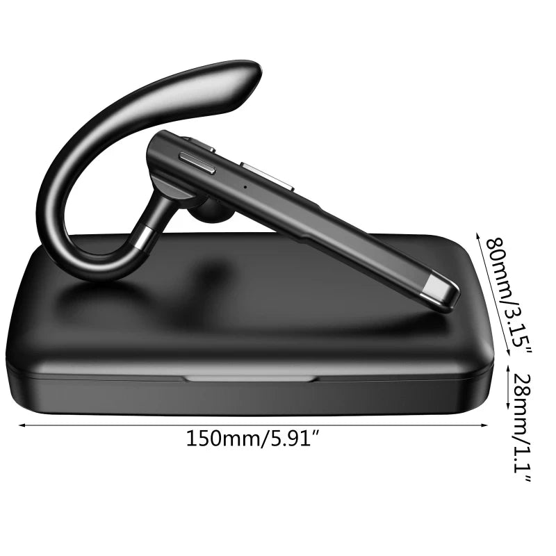 Single Ear Noise Cancelling Headset