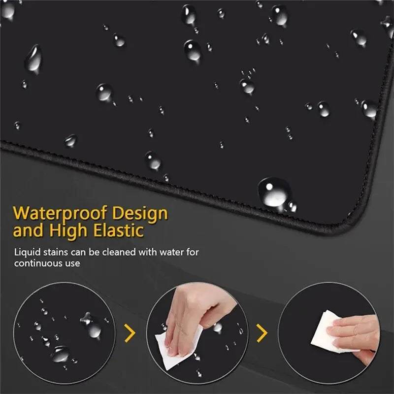900x400 Anti-Slip Desktop Mat Dark