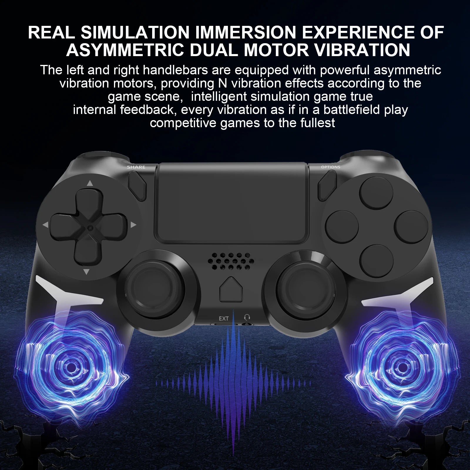 6-Axis Gyroscope Touchpad Controller