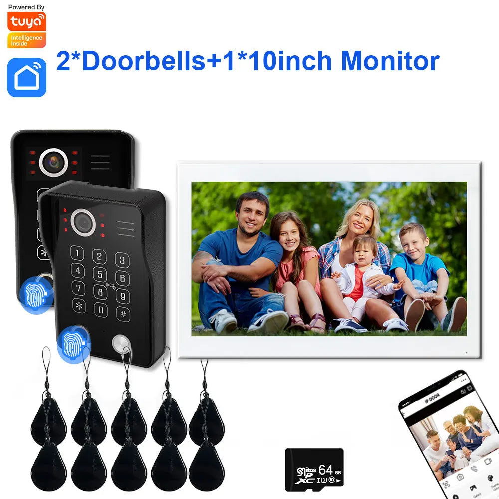 5-in-1 Smart WiFi Video Doorbell