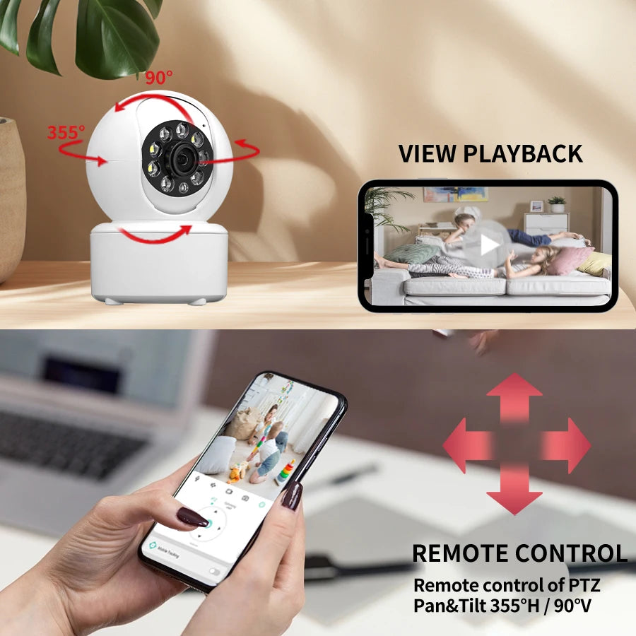 1080P WiFi Full-Color Security Camera