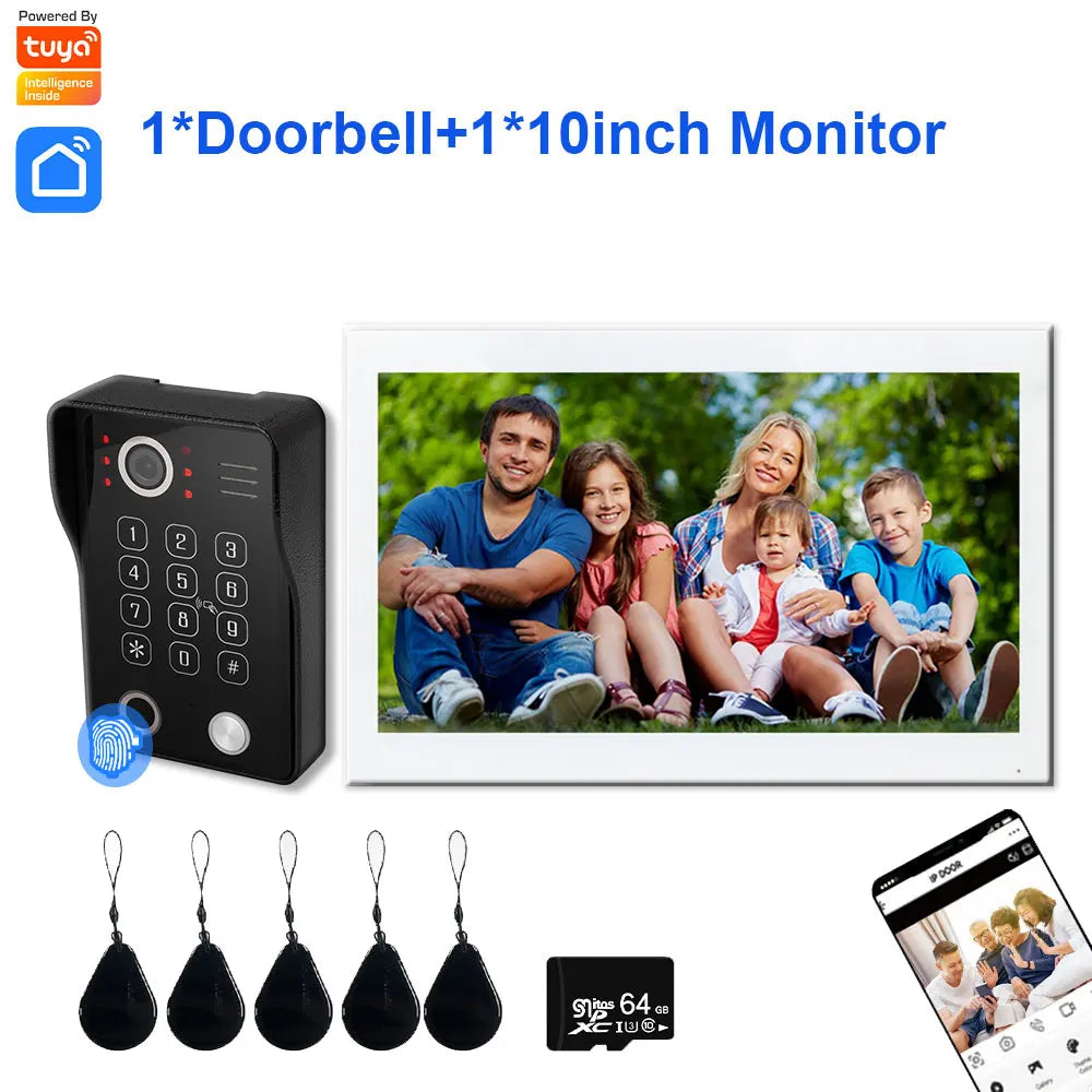 5-in-1 Smart WiFi Video Doorbell