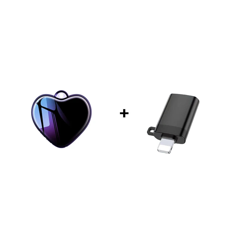 Mini Heart Voice Activated Digital Recorder