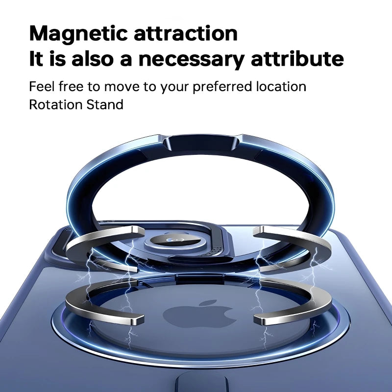 360° Rotating Metal Ring iPhone Holder