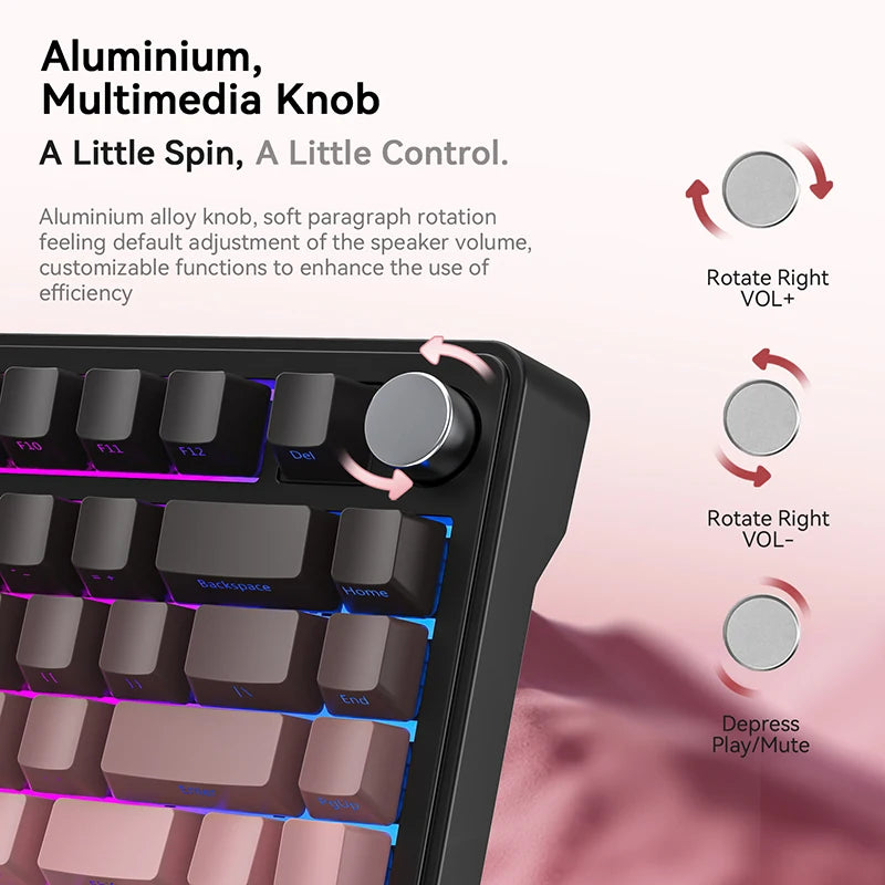 X85 RGB Tri-Mode Mechanical Keyboard
