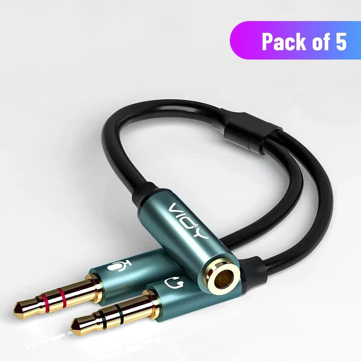3.5mm Headphone Splitter Adapter