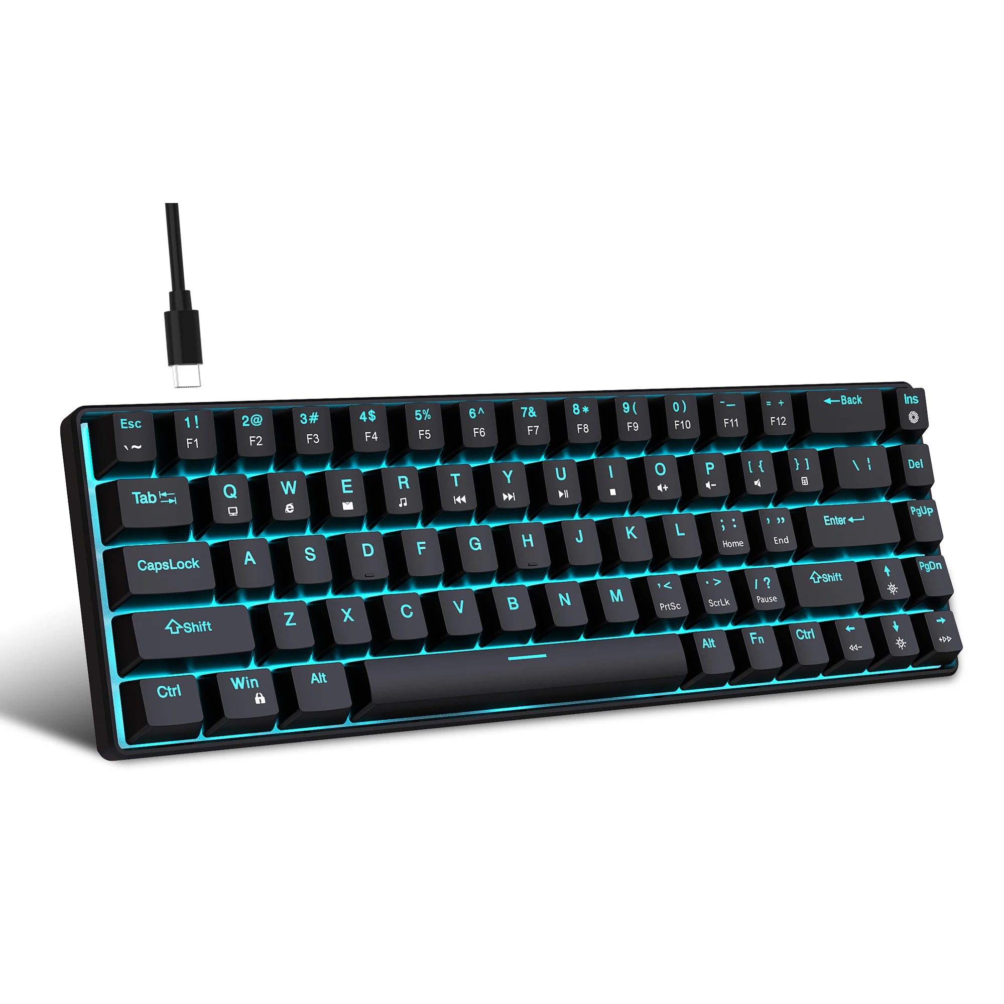 65% Hot-Swappable Mechanical Keyboard