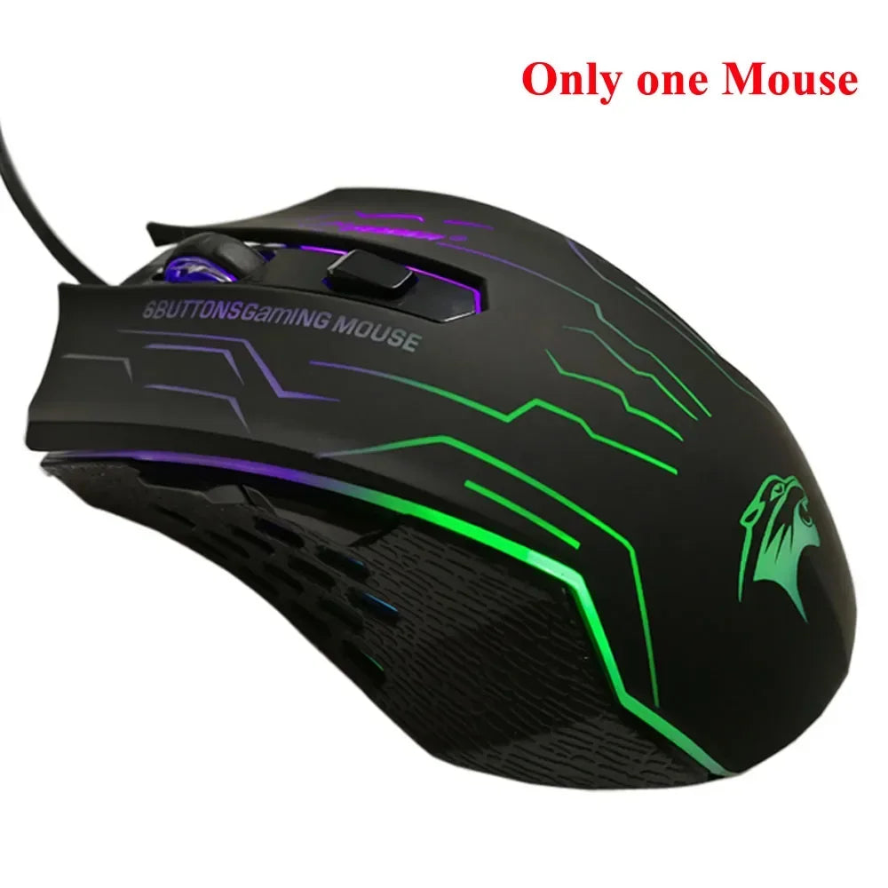 Silent Click 3200DPI Gaming Mouse