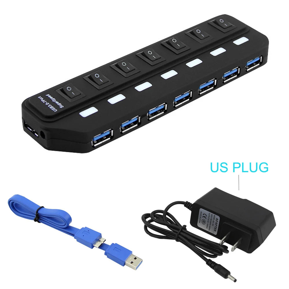 High-Speed USB 3.0 Hub Expander