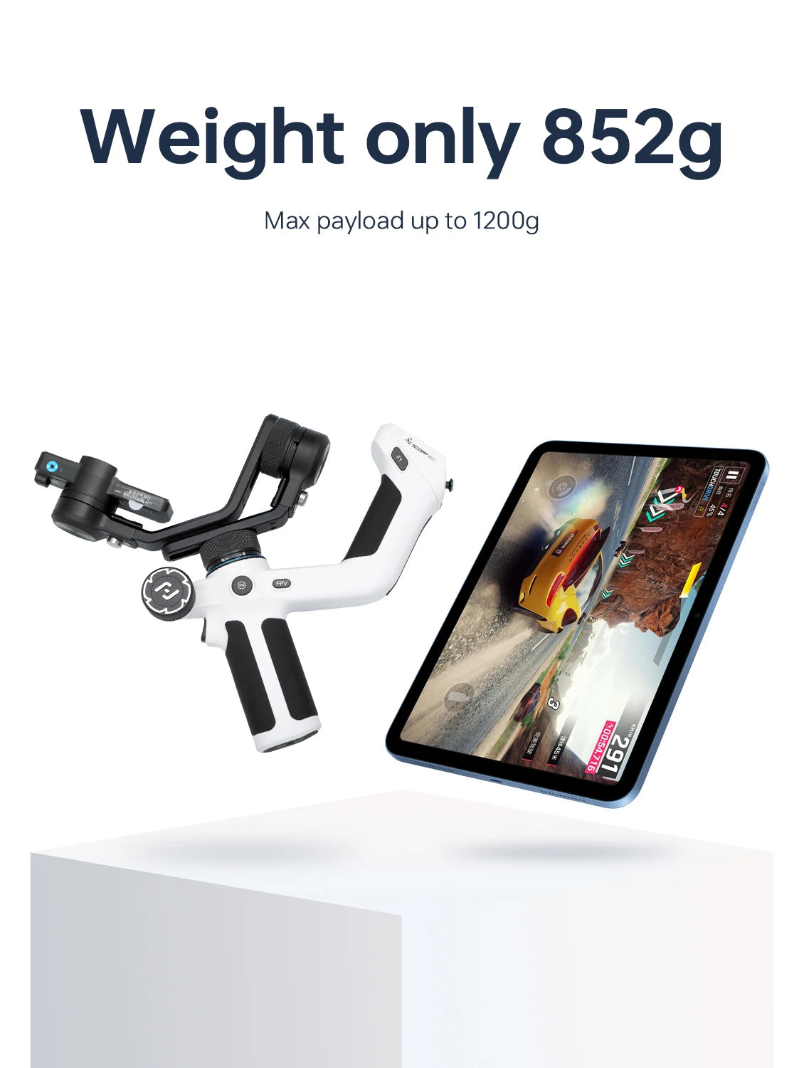 3-Axis Handheld Stabilizer with AI Tracking