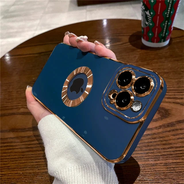 iPhone 15 Pro Max Luxury Plating Phone Cases