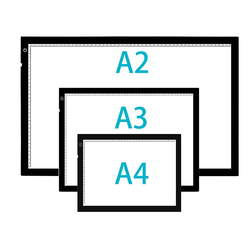 A4/A3/A2 LED Graphic Drawing Tablet