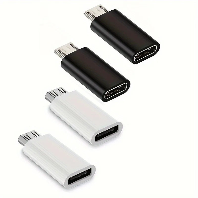4pcs USB-C to Micro USB Adapter