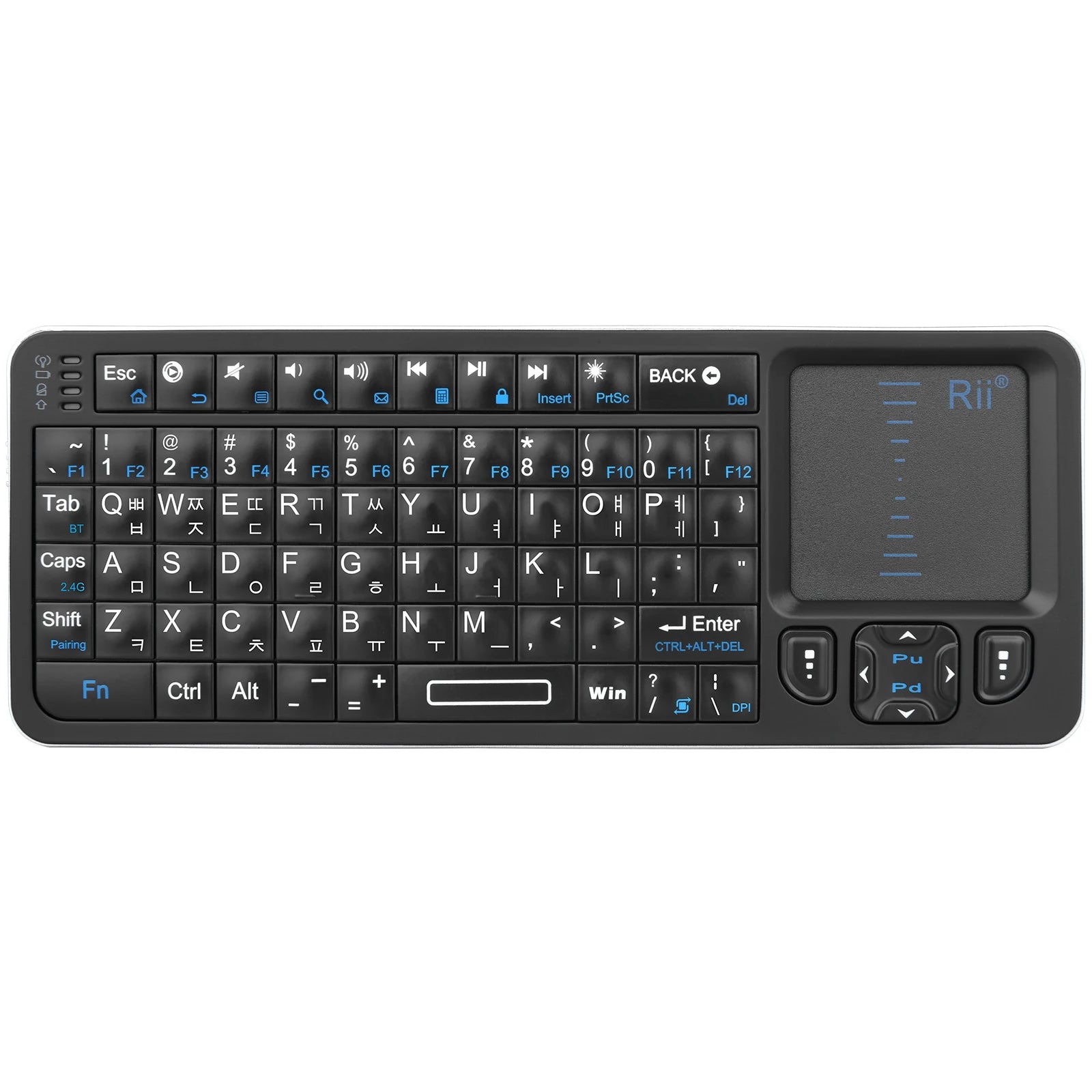 Backlit Mini Bluetooth Keyboard 2.4GHz