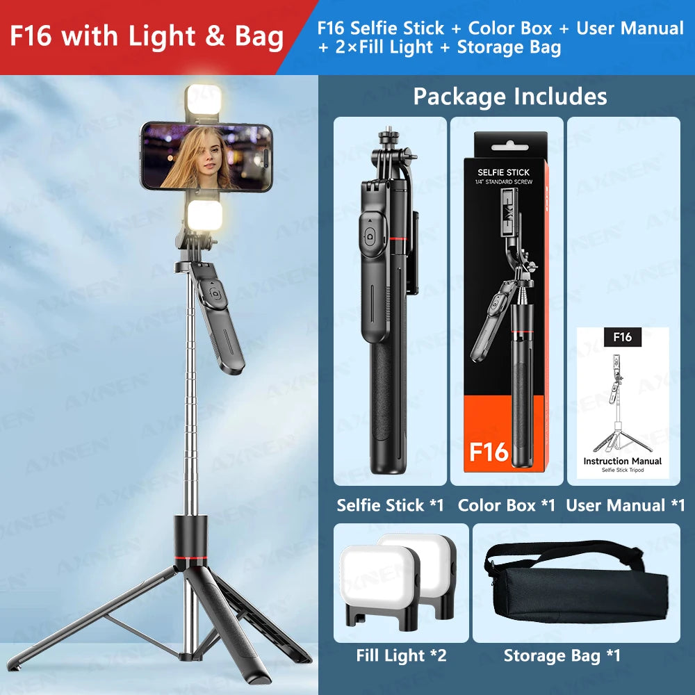 1708mm Long Selfie Stick Tripod