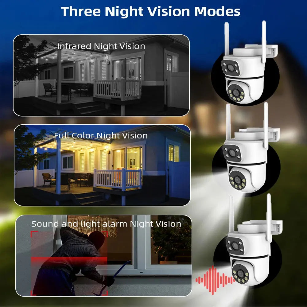 10MP 5G WiFi Outdoor Human Detection Camera