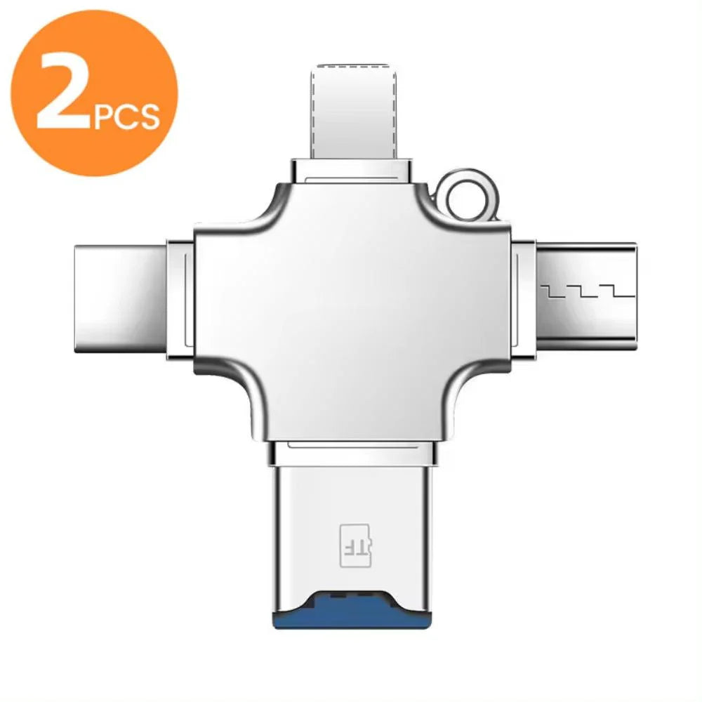 4 in 1 Memory Card Reader USB-C