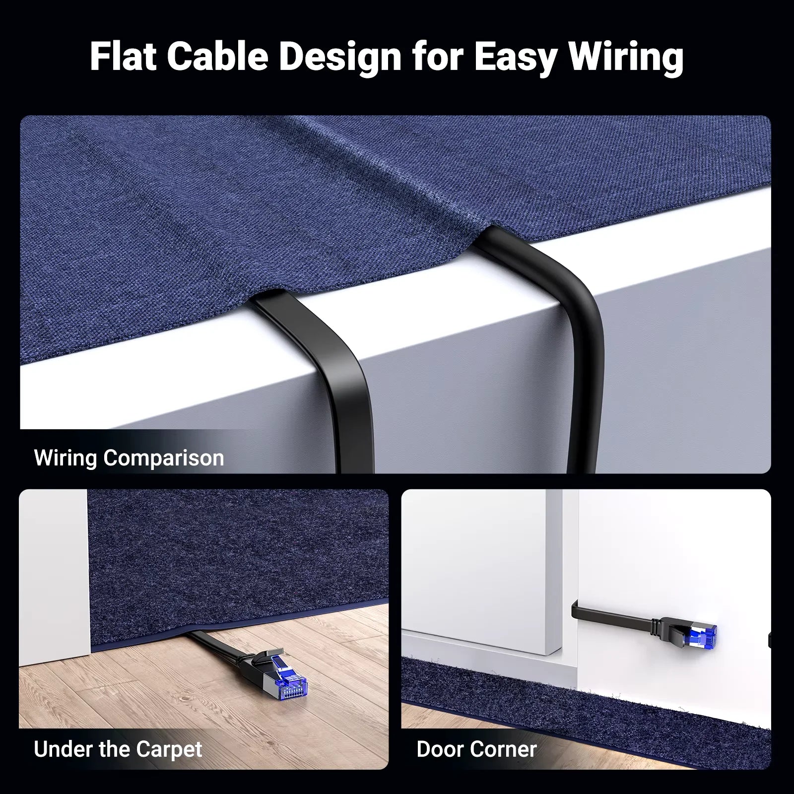 CAT8 40Gbps Ethernet Cable Network Lan
