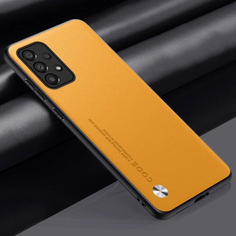 Luxury PU Leather Protective Phone Case A52 S 4G