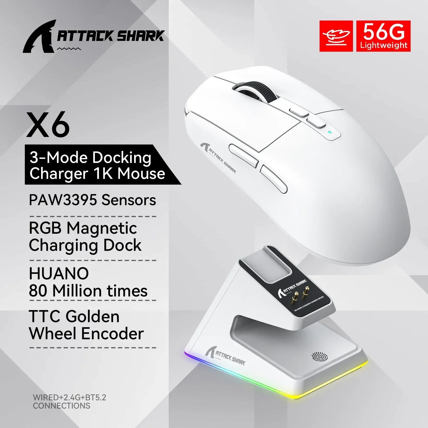 Rechargeable High-Precision Wireless Mouse