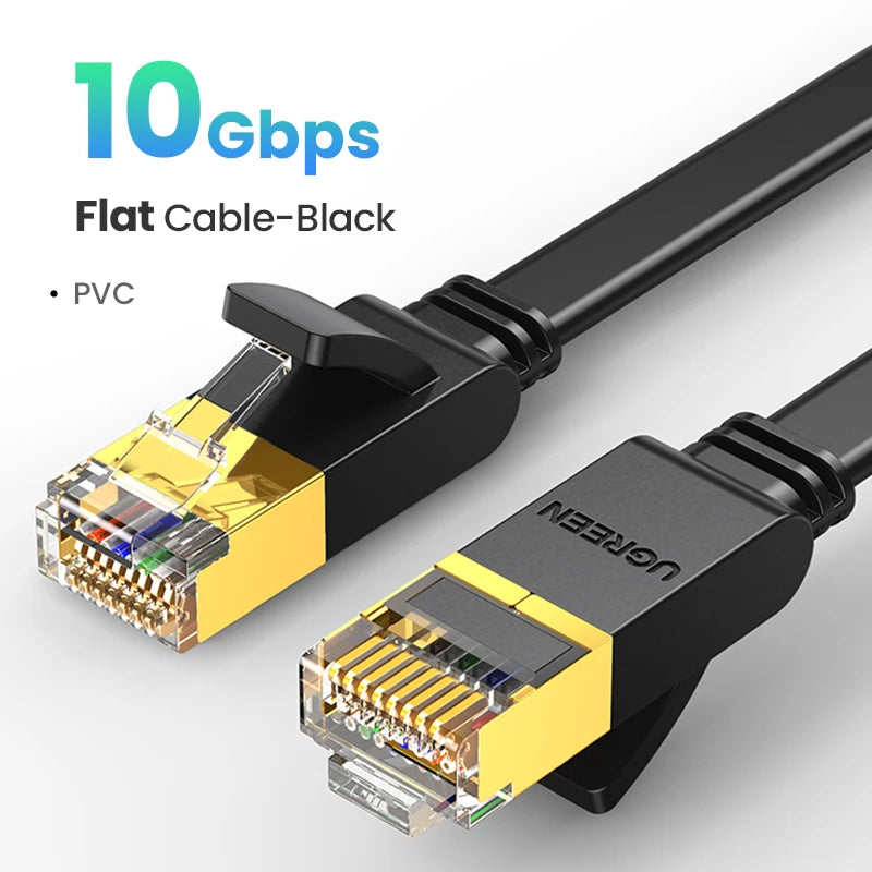10Gbps Flat RJ45 Lan Cable