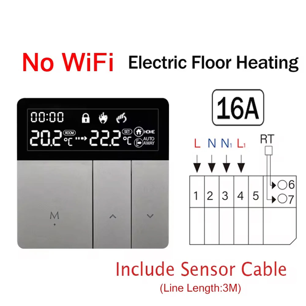 WiFi Smart Floor Heating  Electric Thermostat