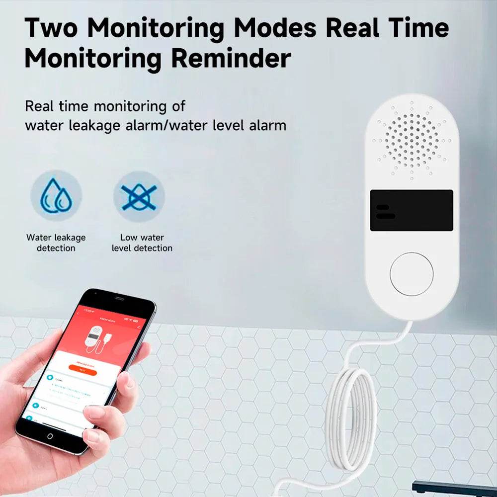 130dB WiFi Water Leak Alarm