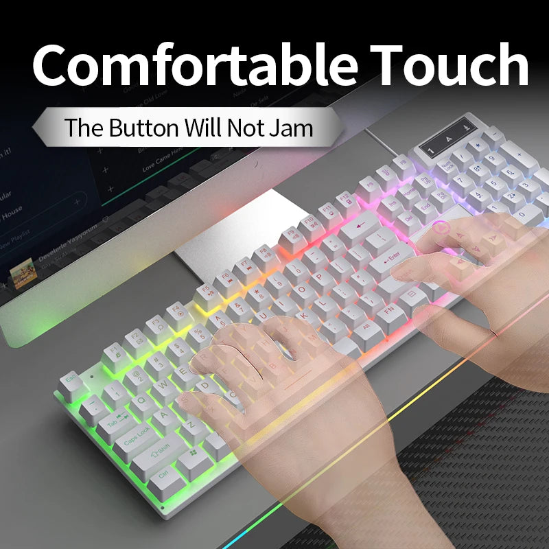 Low-Profile Wired Gaming Keyboard