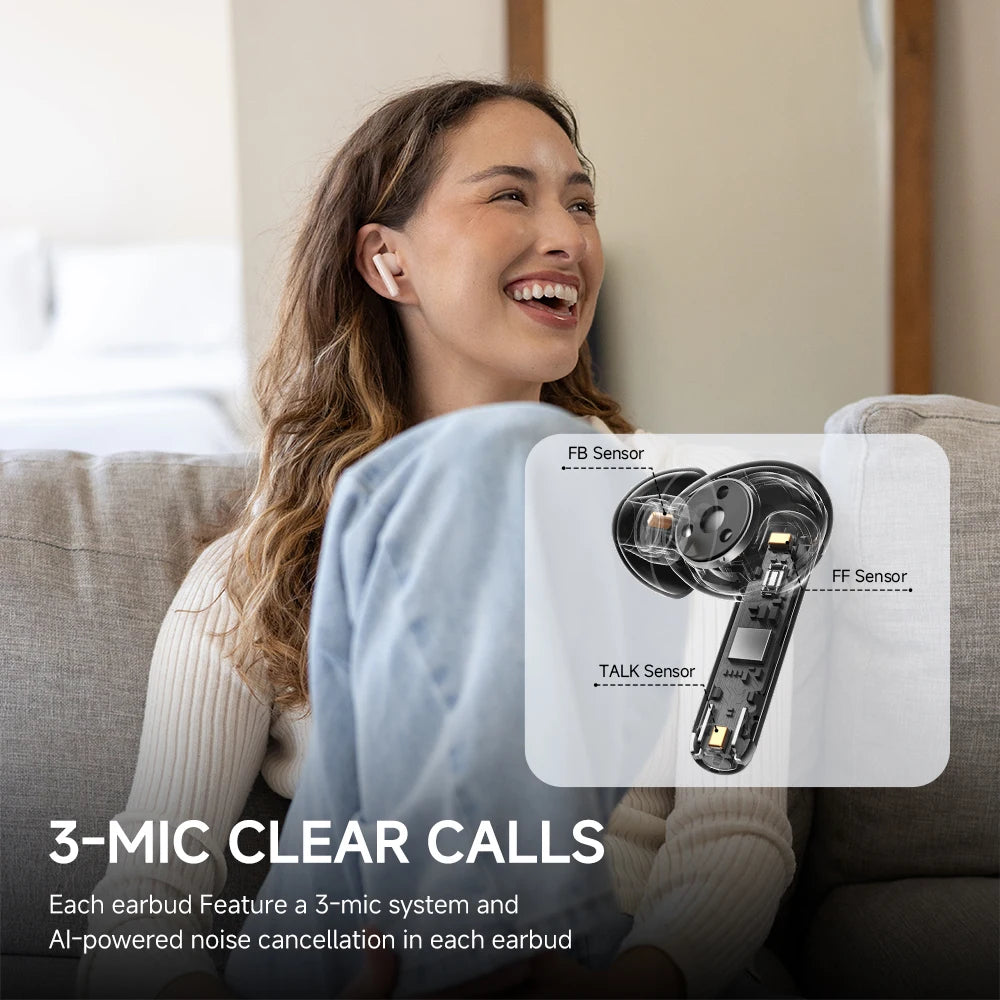 X5 Pro Wireless ANC Gaming Earbuds