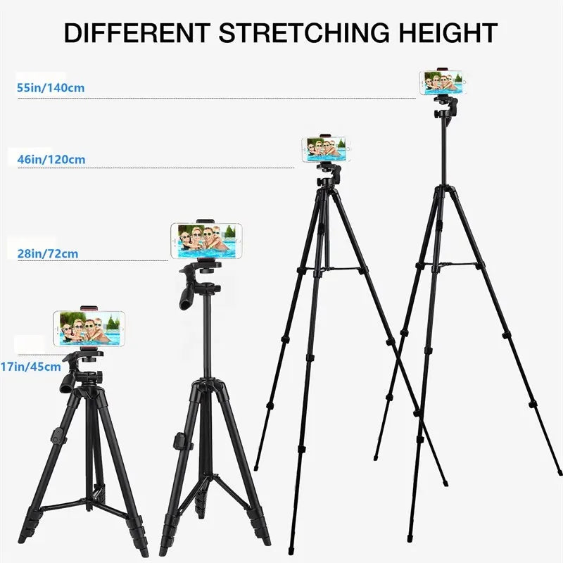 140cm Adjustable Phone Tripod Stand