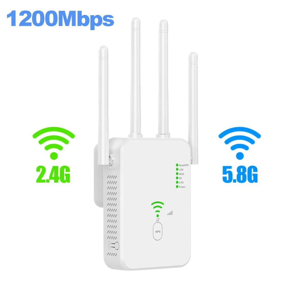 1200Mbps Gigabit WiFi Extender