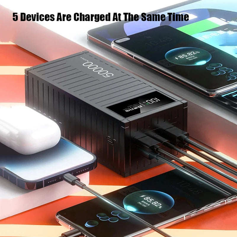 120W Fast Charge 50000mAh Power Bank