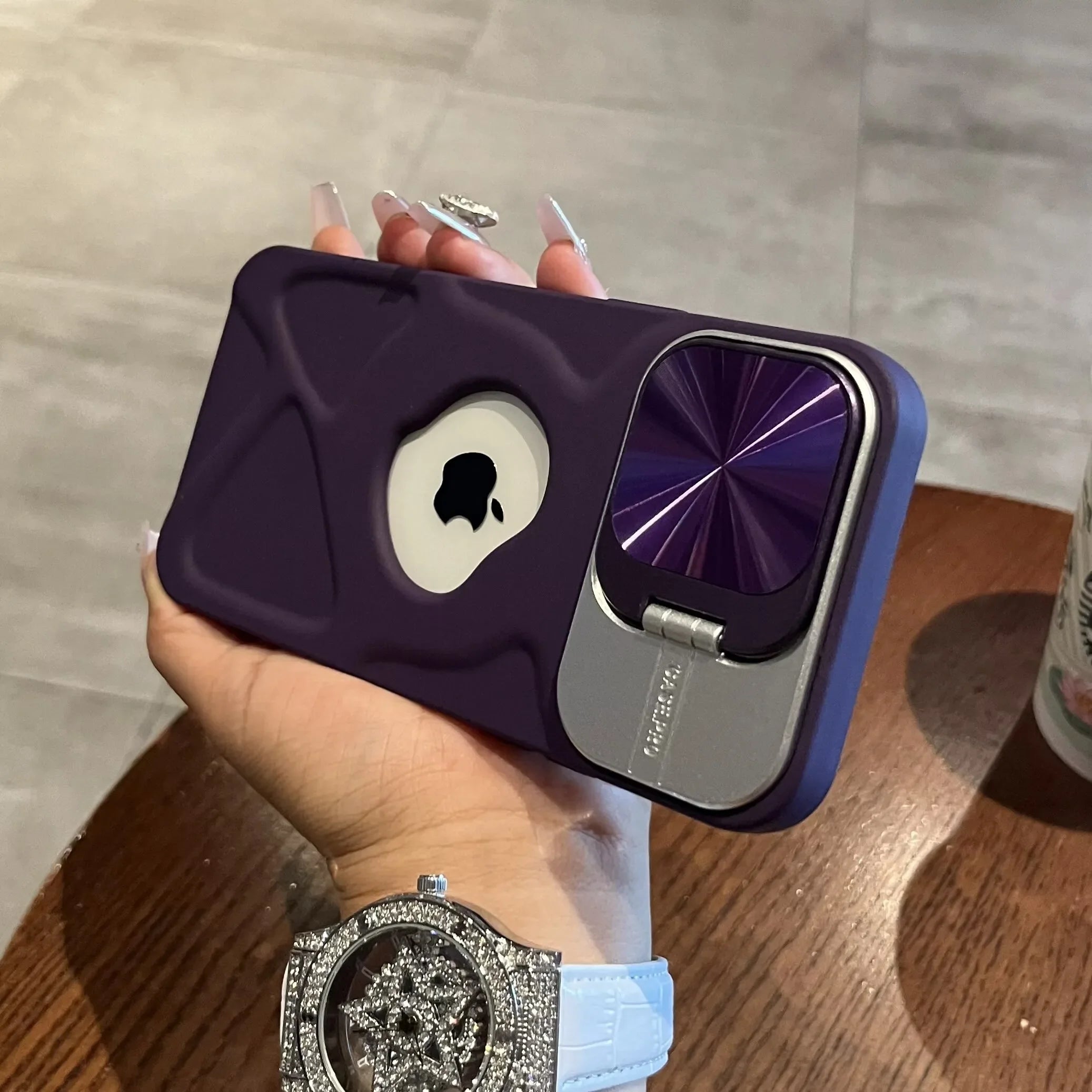 Hole Magnetic Case for iPhone 16 Pro