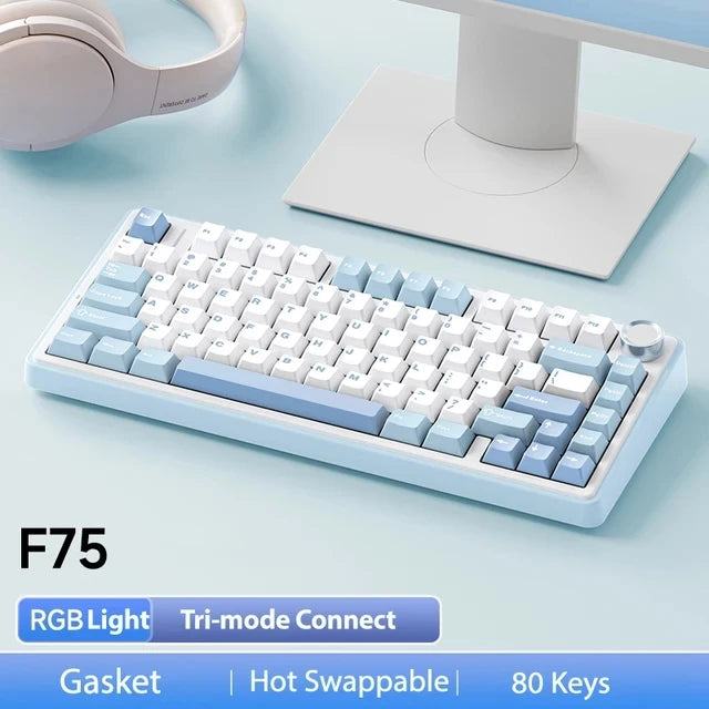 2.4G Tri-Mode 75% Gasket Keyboard