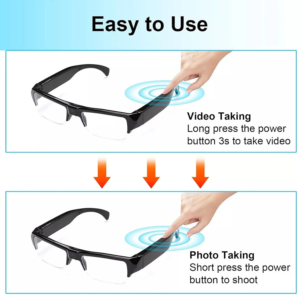 1080P Cycling Camera Glasses